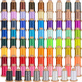 Richword 800m 108D/2 40wt Polyester Embroidery Thread Spools - 80pc